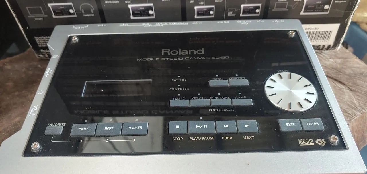 Roland mobile Studio cangas SD-50