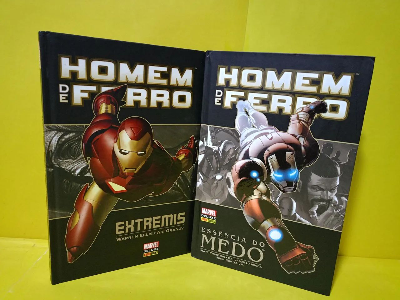 HOMEM DE FERRO - COLEÇÃO MARVEL DELUXE 