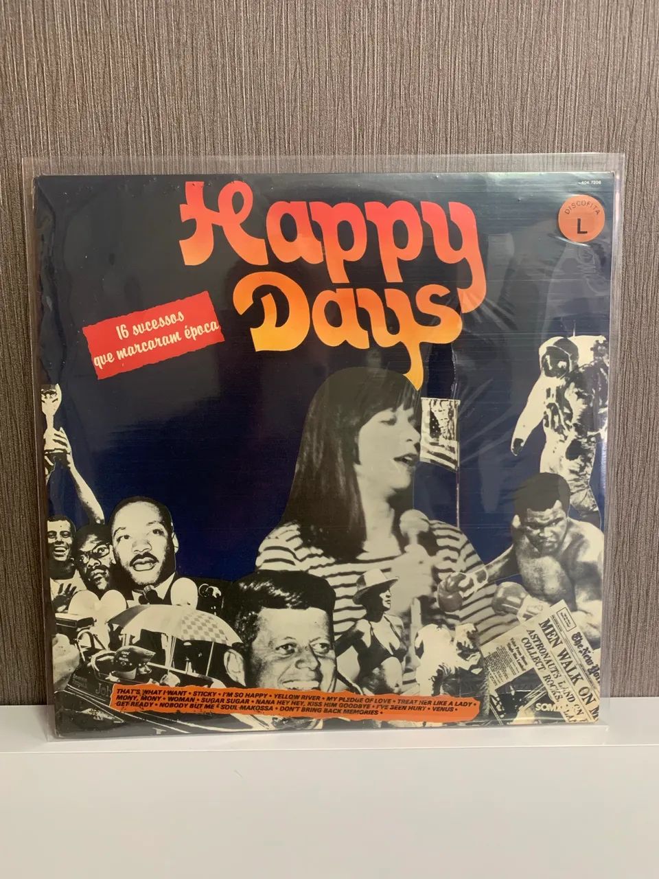 Lp Disco Happy Days - Happy Days (1983) - lacrado (Frete grátis)