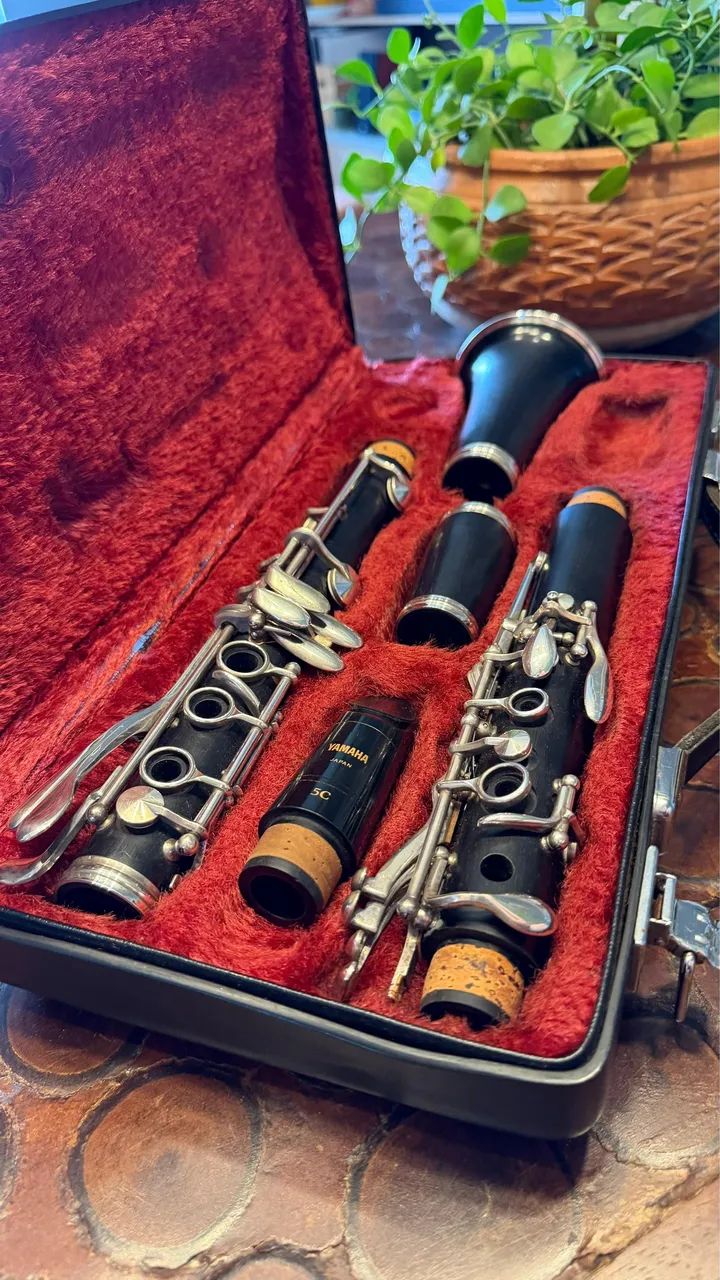 Clarinete Yamaha Y35 em Ébano - estado de novo