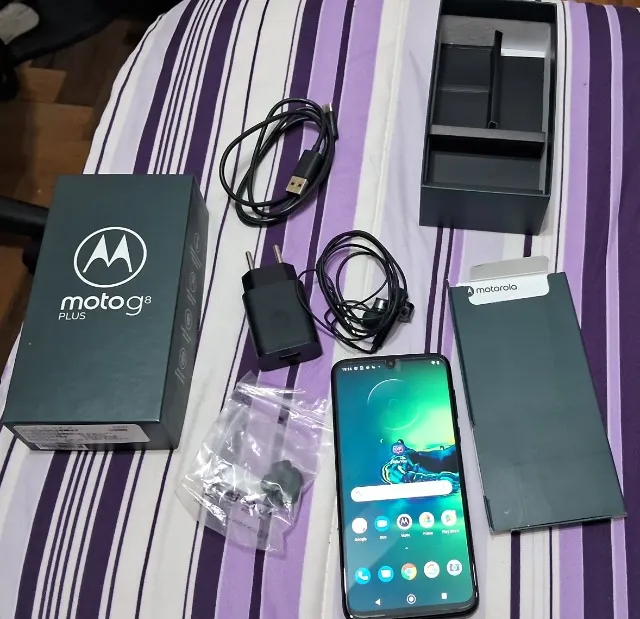 Motorola Moto G8 Plus Azul Safira 64GB