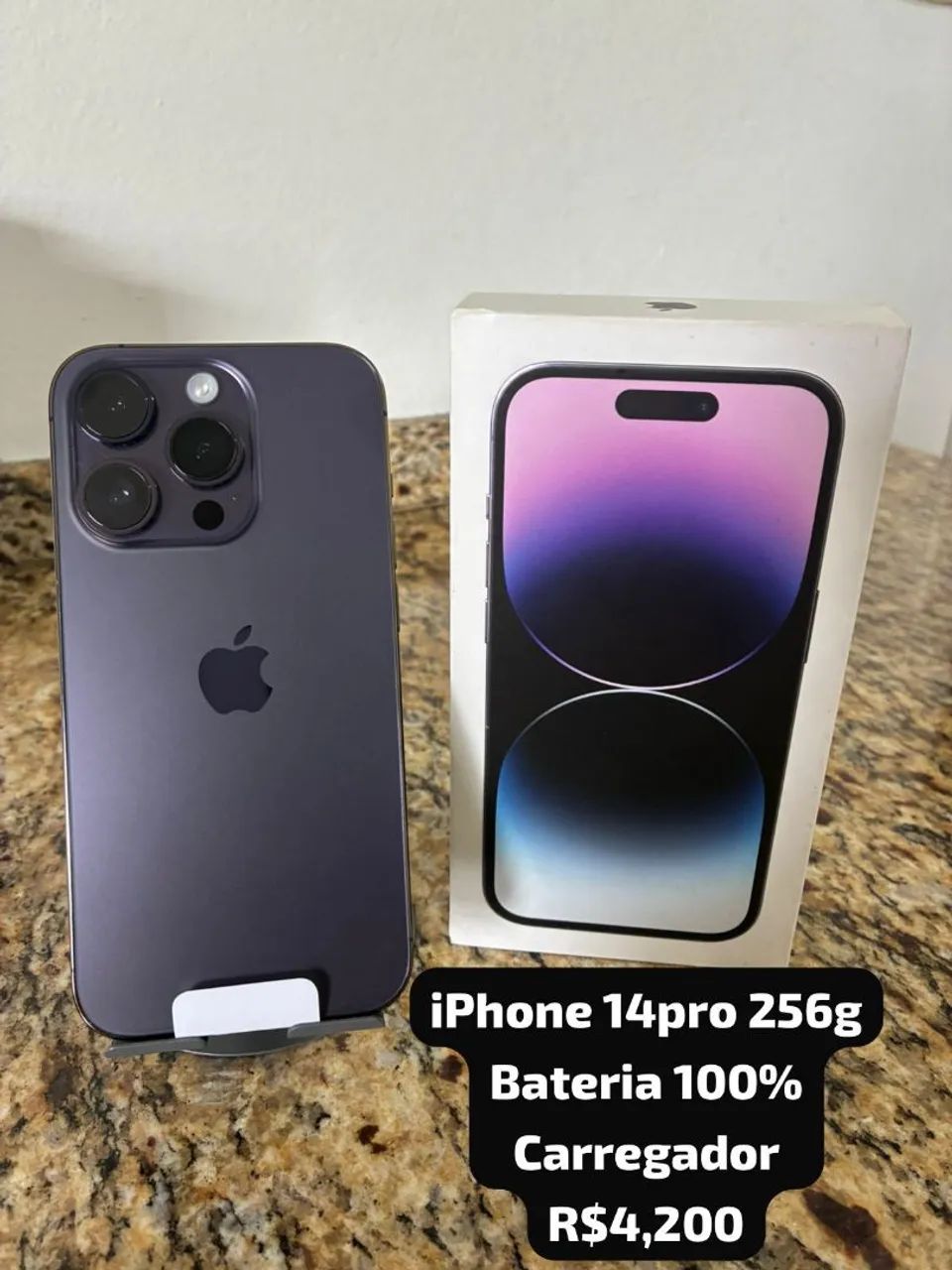 iPhone 14 pro 256gb - Celulares e Smartphones - Glória, Joinville