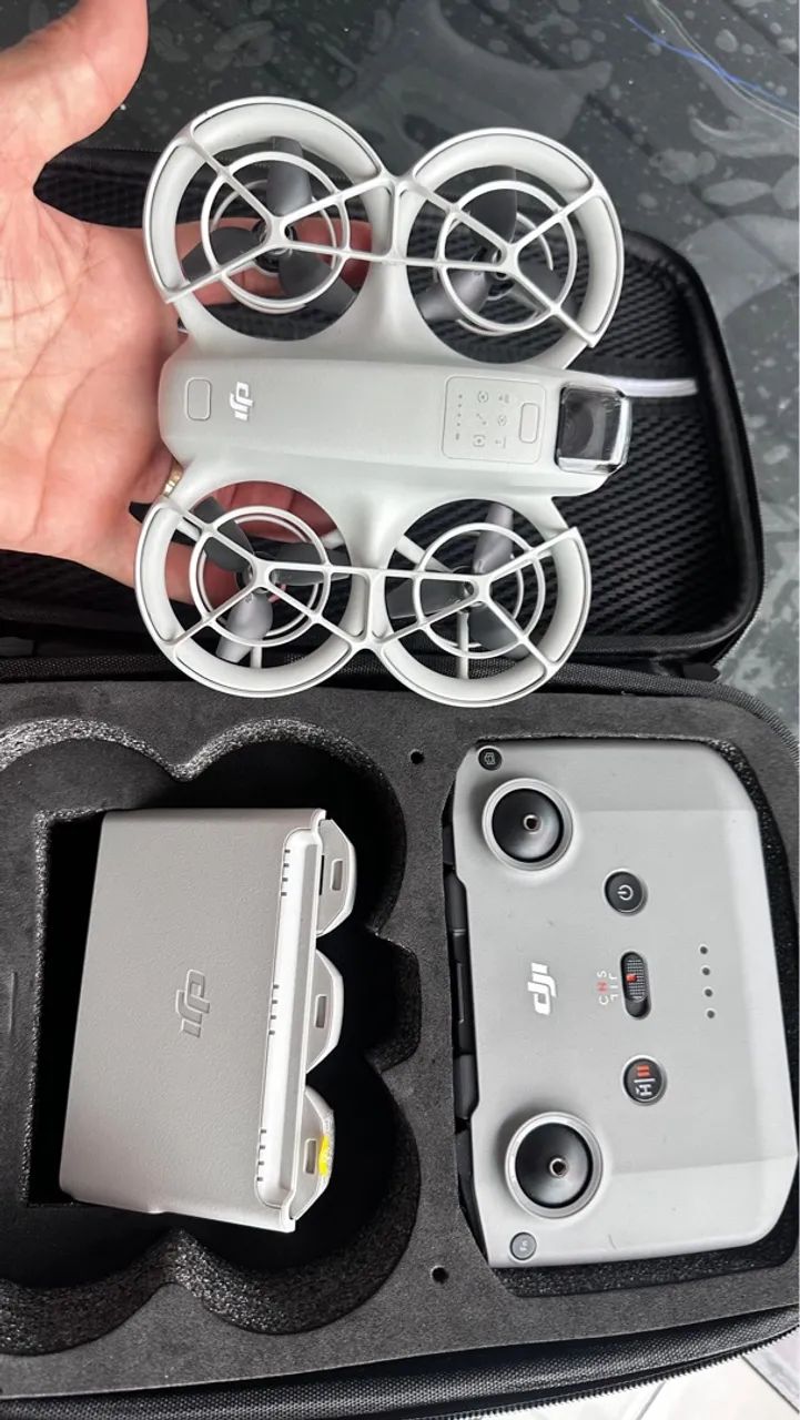 Combo drone DJI neo com controle e 3 baterias - Foto 4
