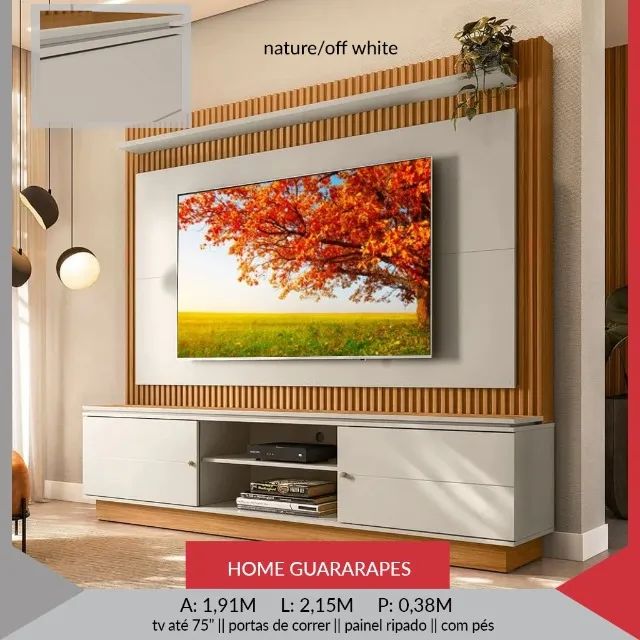 Home Guararapes para TV até  75 polegadas $1400,00