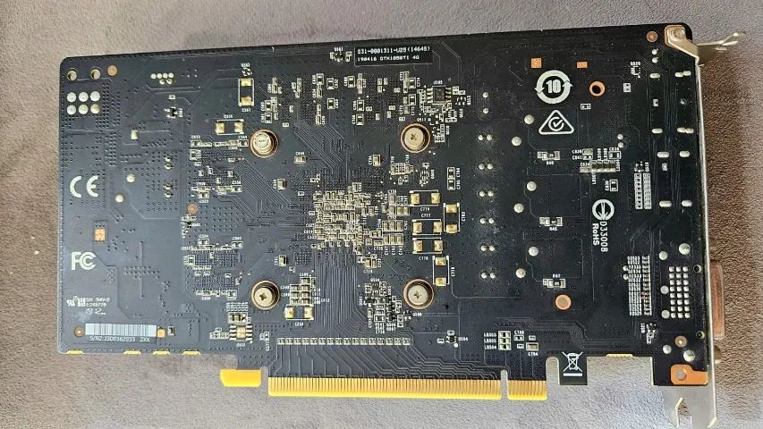 Placa de Video GTX 1050TI MSI 4GB 128 Bits ( Semi-Nova Com Caixa ) - Foto 2