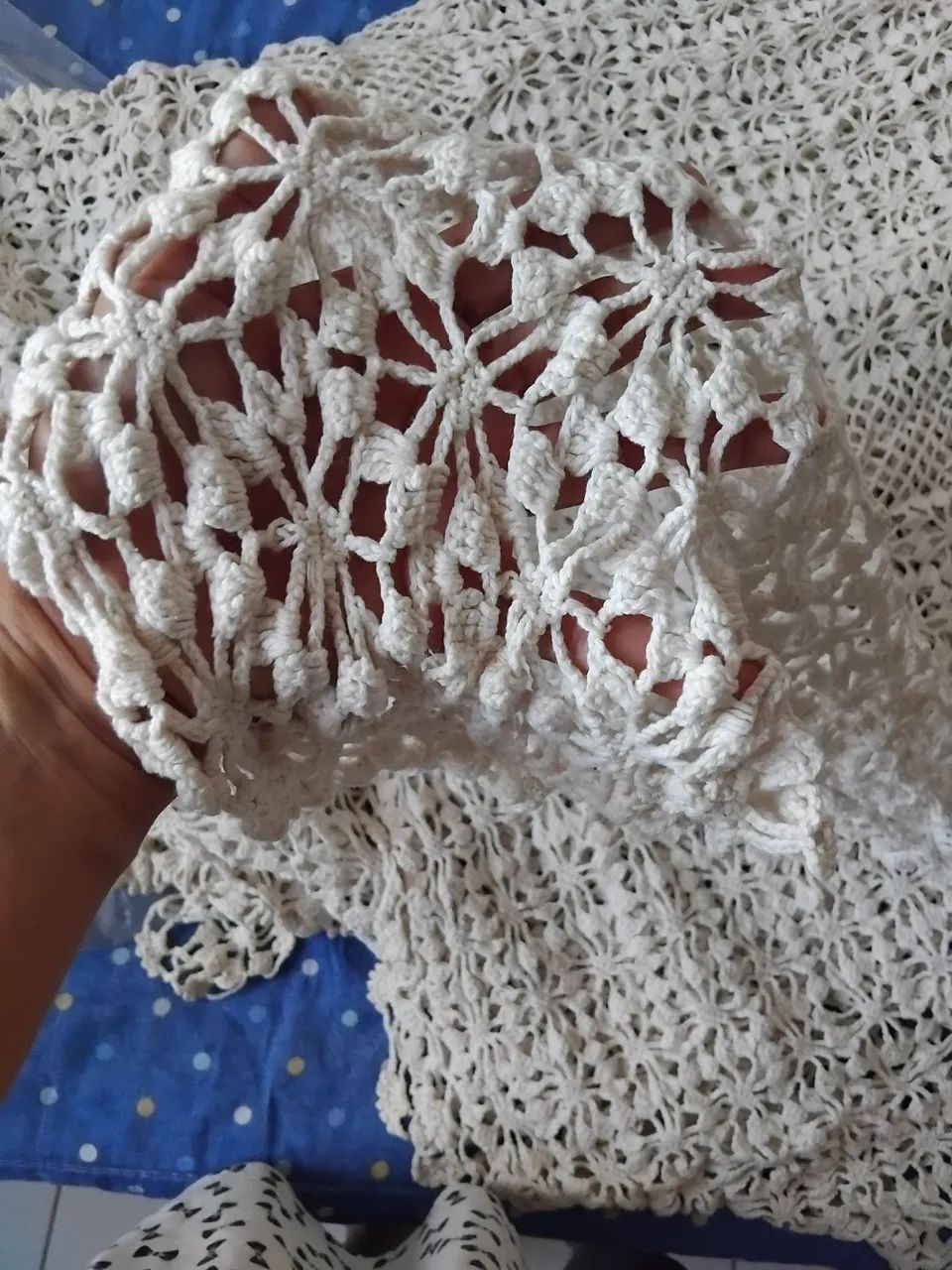 Colcha de crochê manual  - Foto 4