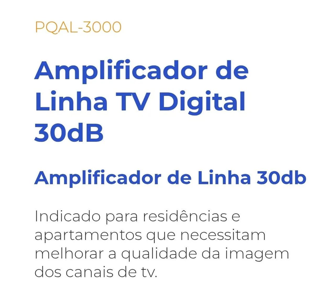 Amplificador de Sinal para TV - Pro Eletronic - Foto 4