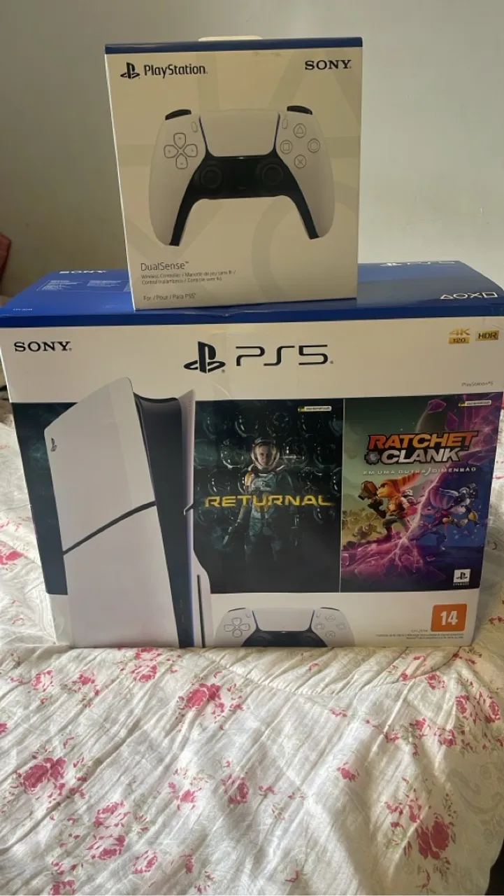PlayStation 5 slim mídia digital