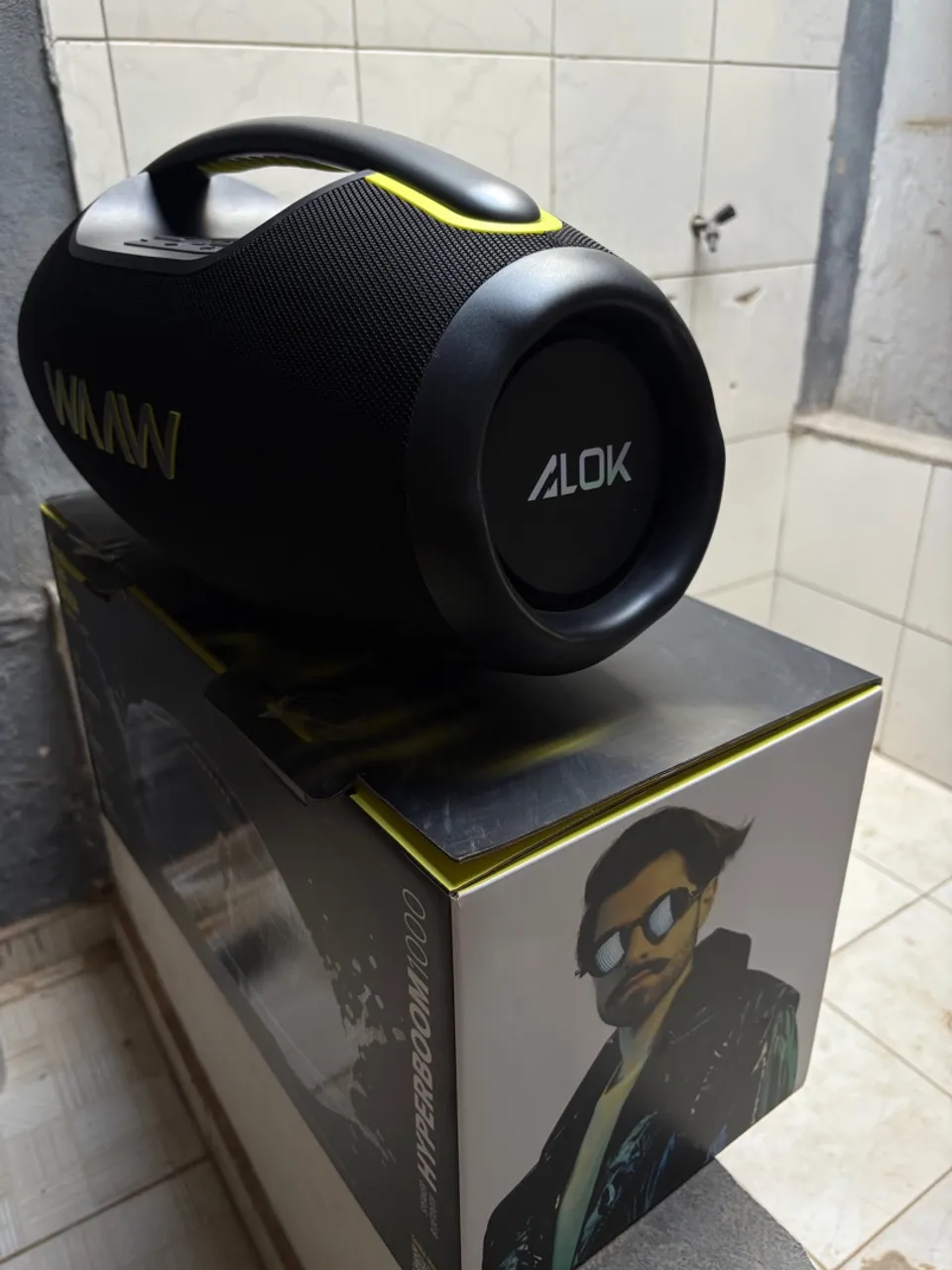 Caixa de Som ALOK HYPERBOOM 1000W