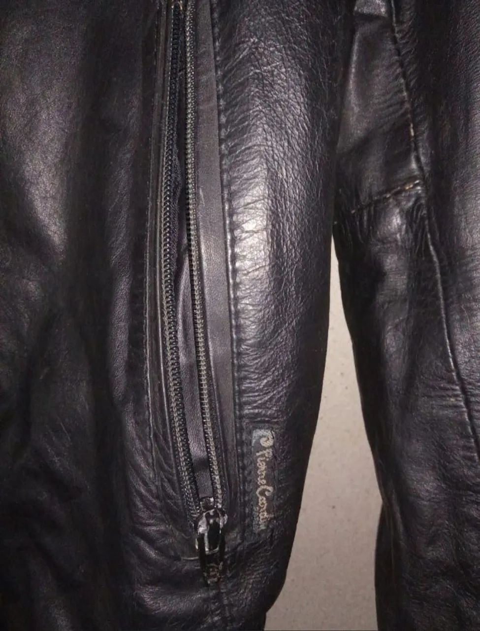 Jaqueta de Couro Masculina PIERRE CARDIN - Foto 3