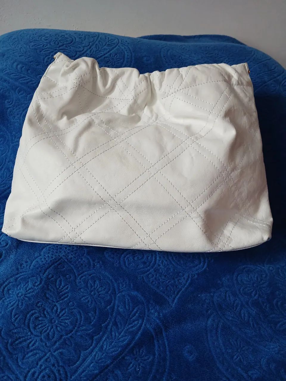 Bolsa Branca Couro Arezzo - Foto 3