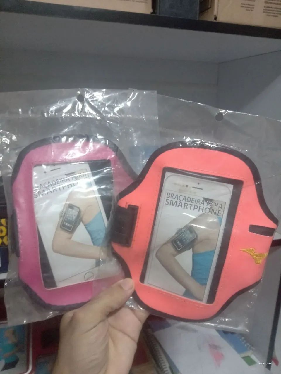 Braçadeira pra Celular até 6,5 Polegadas