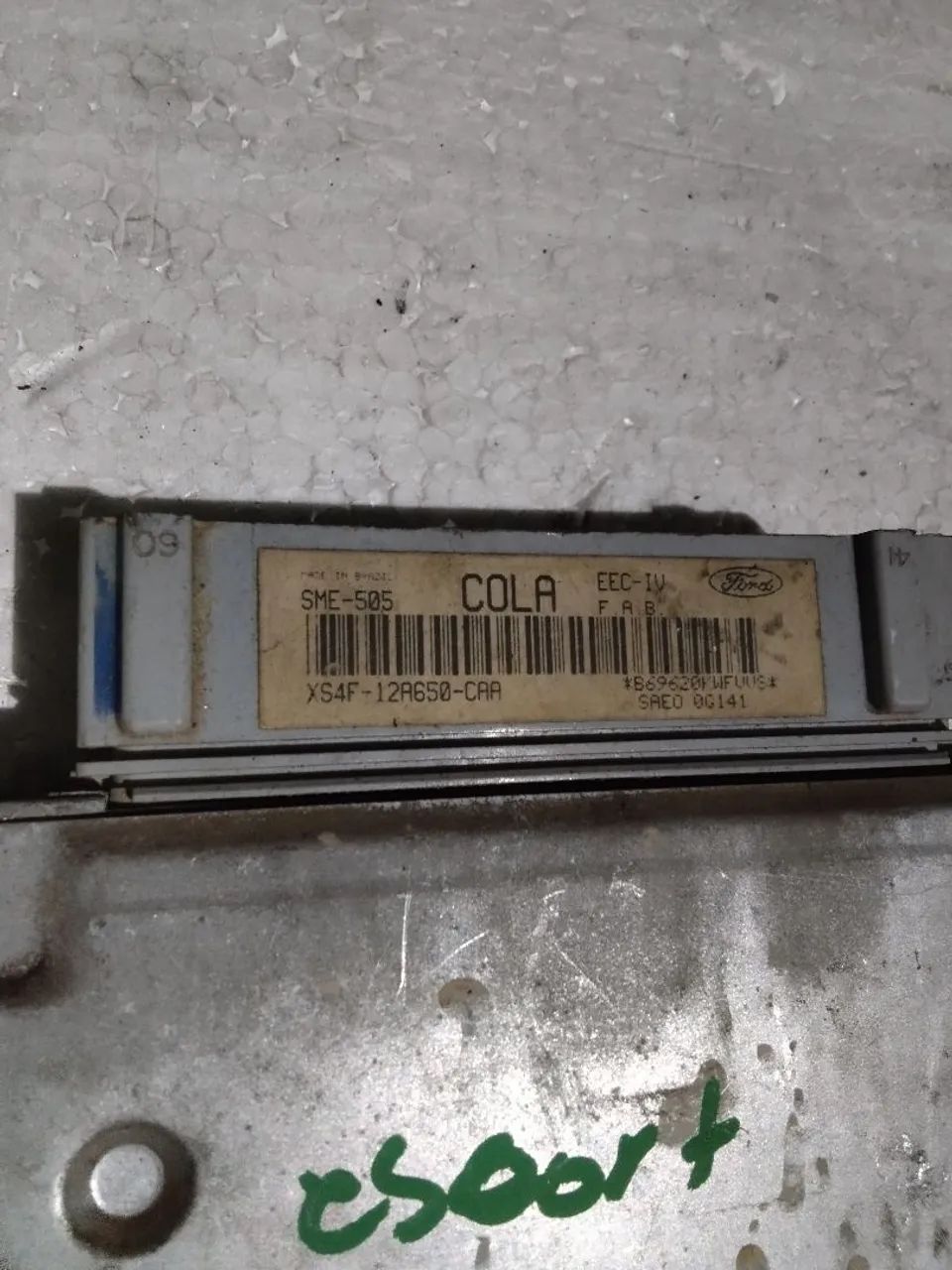 Módulo injeção Escort Zetec 1.8 xs4f12a650caa - Foto 3