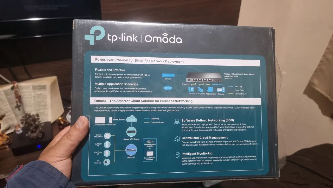 Swith Poe 8 portas  tp link - Foto 2