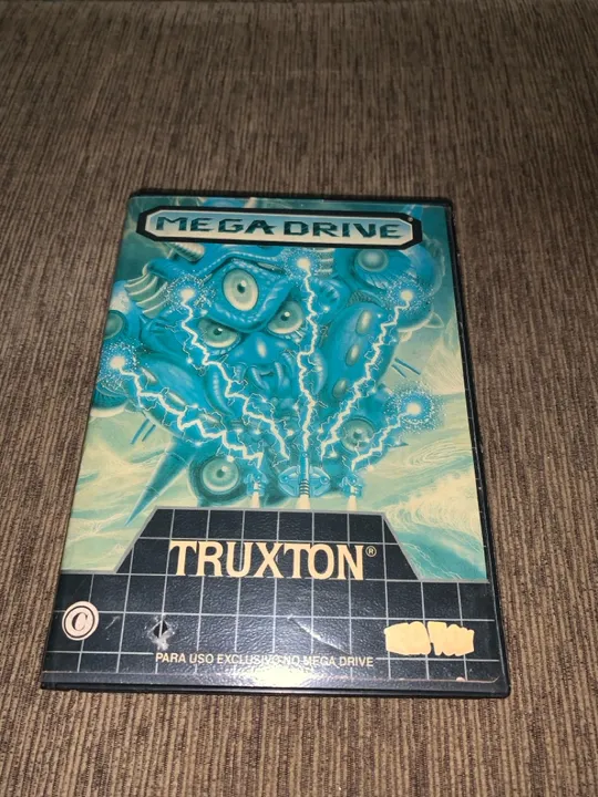 Jogo Truxton Sega Mega Drive Tec Toy com caixa Ler Descrição