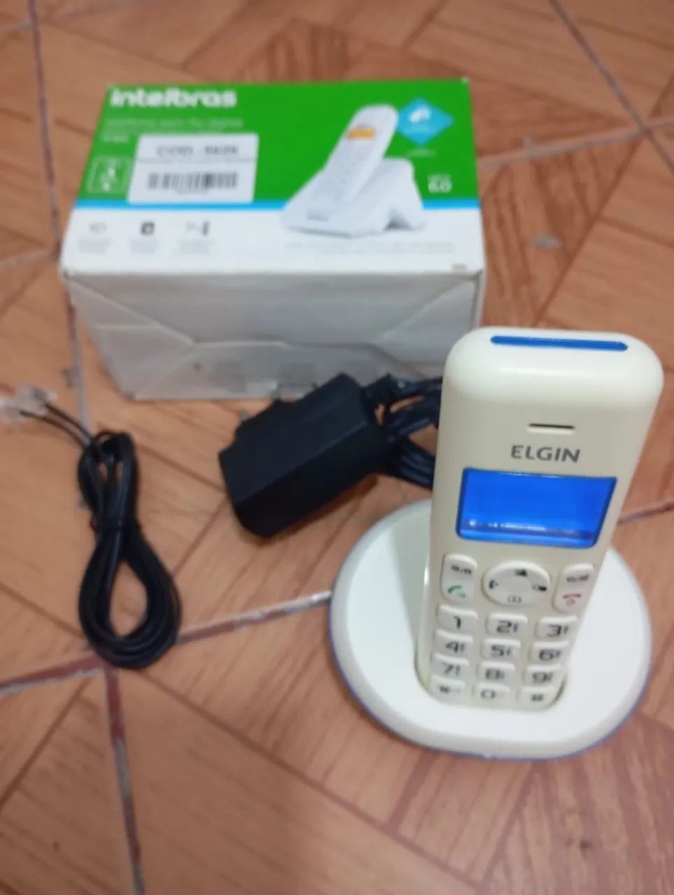 Telefone Residencial Sem Fio TS 3110 Branco Intelbras - Foto 2