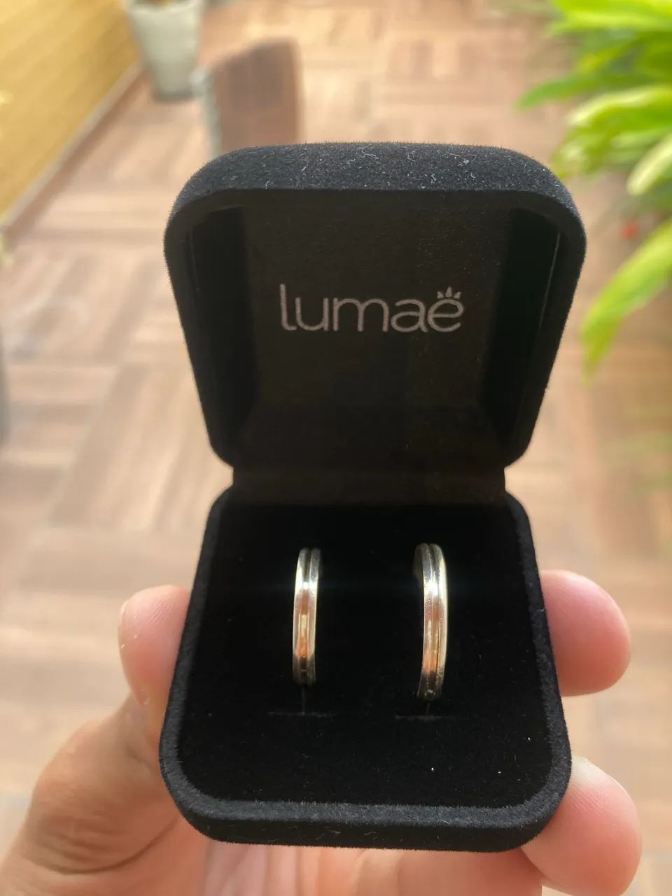 Par de Alianças Lumae