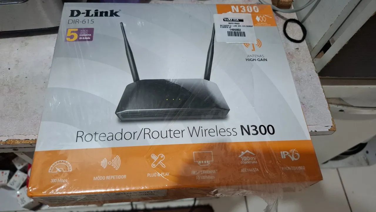 Roteador Wireless D-Link DIR-615 N300
