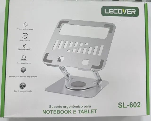 Suporte Ergonômico Para Notebook e Tablet SL-602 - LECOVER