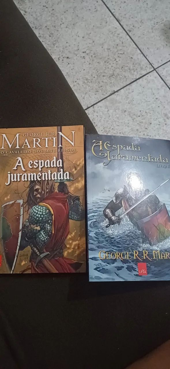 A Espada Juramentada( edição  1 e 2) - George R.R. Martin