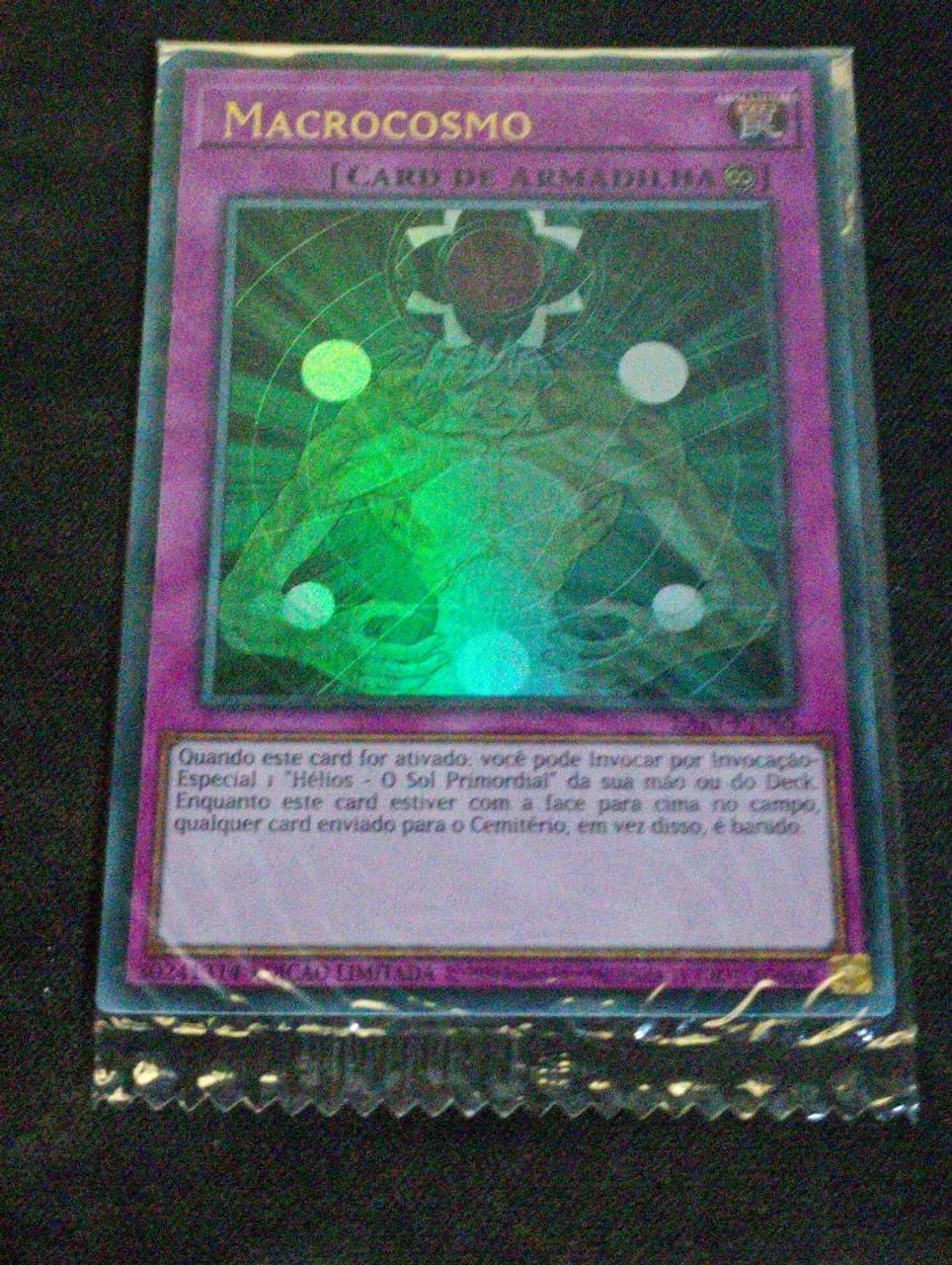 Carta Yu-Gi-Oh! Macrocosmo