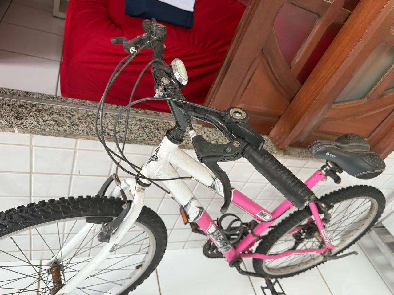 Bicicleta aro 26 Rosa - Foto 2