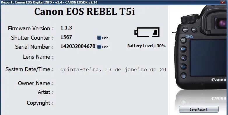Canon EOS T5i - Foto 6