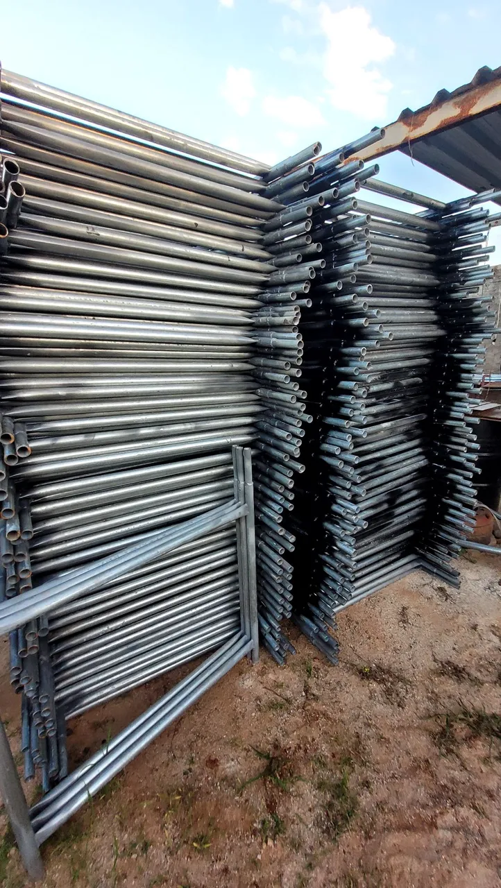Andaimes tubular Galvanizado.