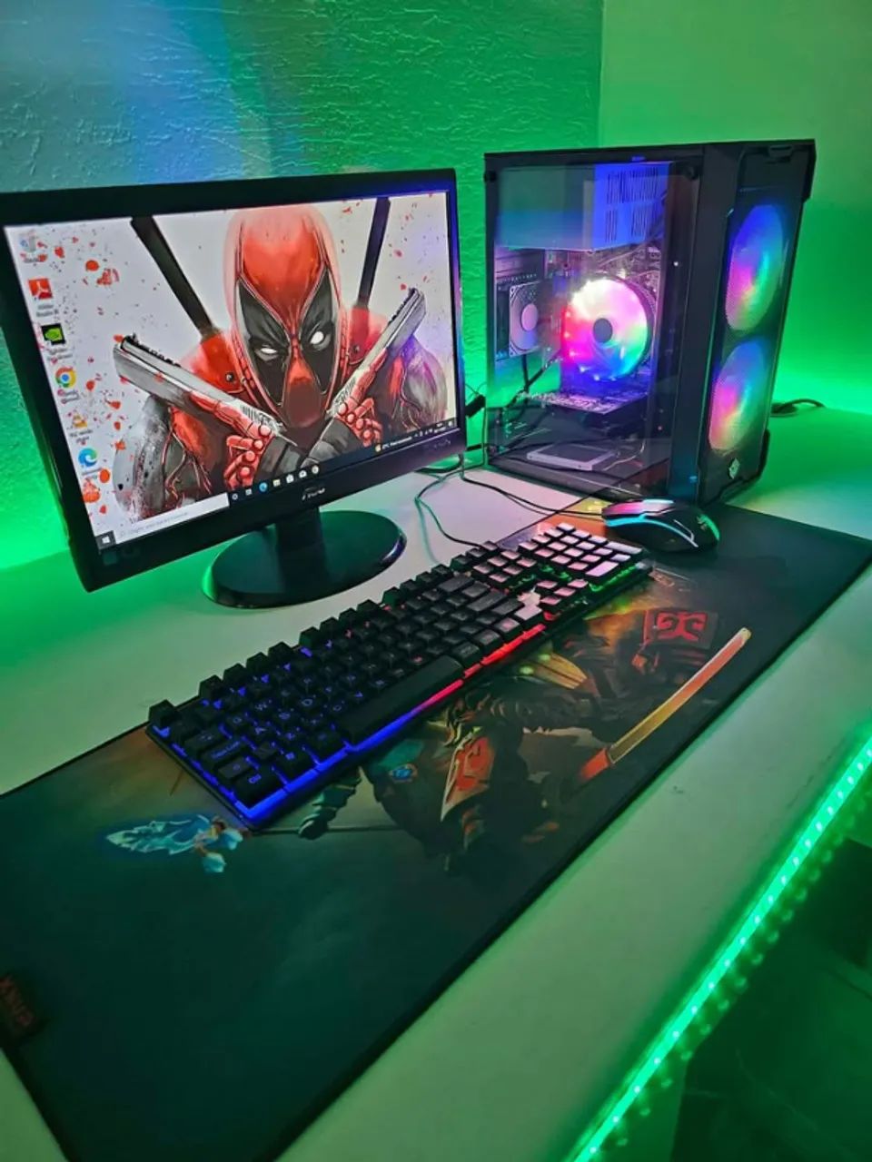 Pc gamer Completo i5 10x sem juros - Foto 5