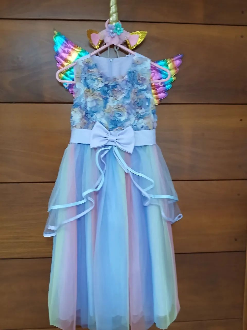 Fantasia vestido unicórnio  - Foto 4