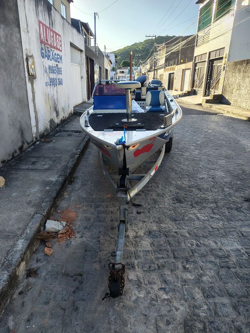 Lancha de alumínio   super nova - Foto 5