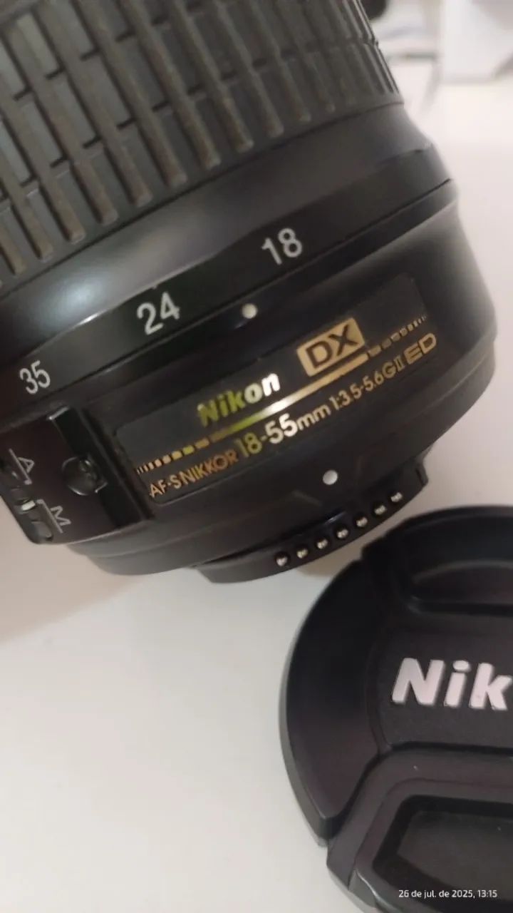 Câmera Nikon - lente - Foto 2