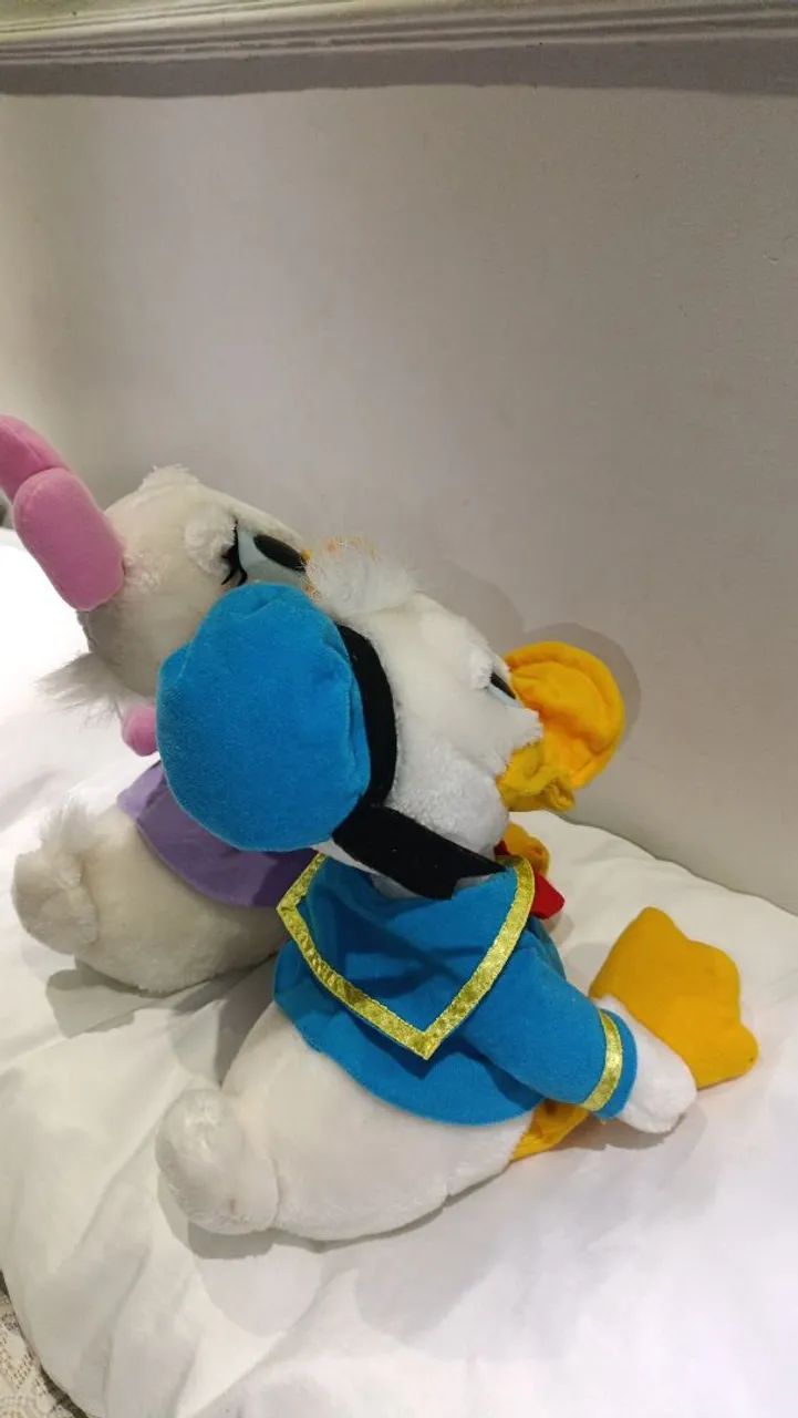 Par de Pelúcias Disney - Donald e Margarida Ducktales  - Foto 3