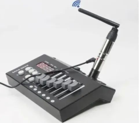 Transmissor sem fio Boomroad canhão de led da mesa de Iluminação DMX - Foto 3
