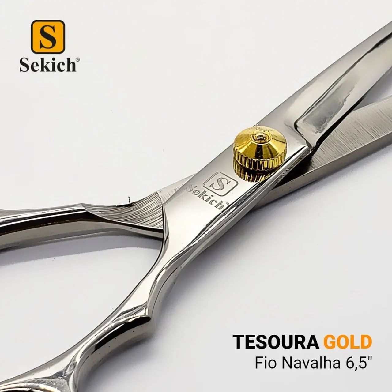 Tesoura Profissional SEKICH *** Fio Laser *** - Foto 2