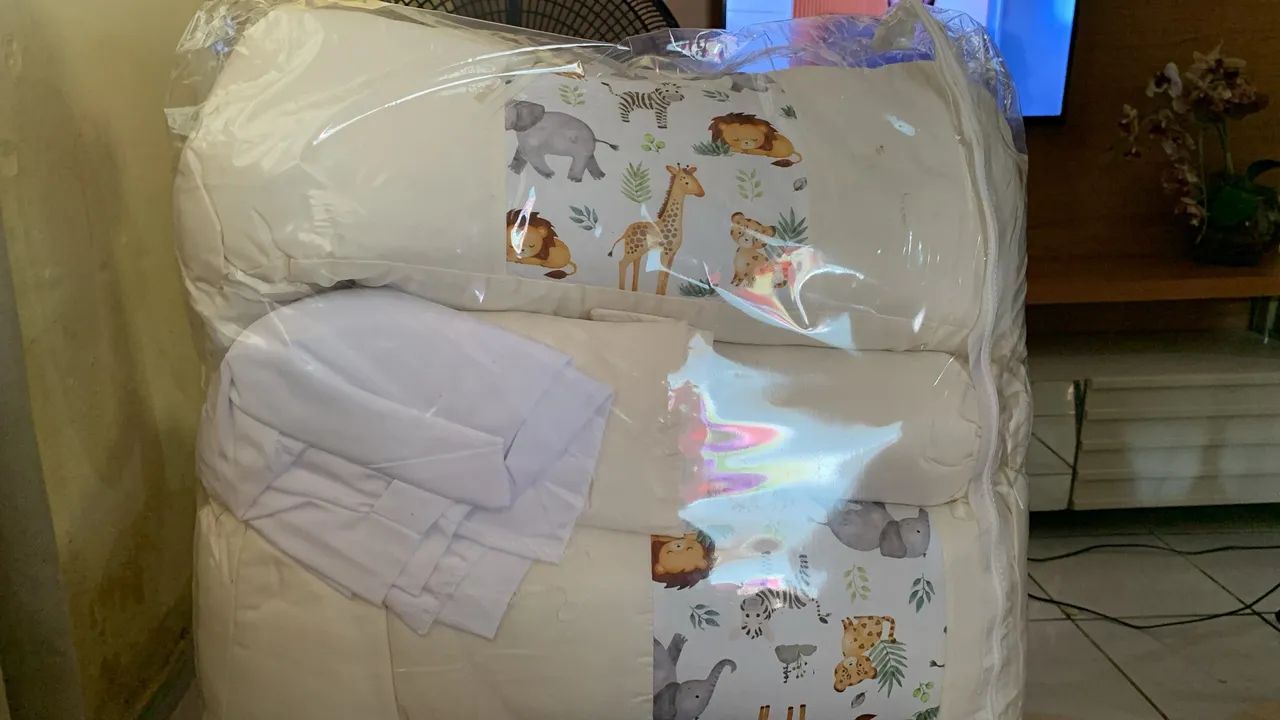 Enxoval de Bebê - Safari bege