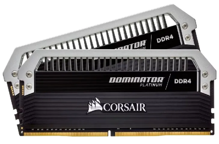 Memória Corsair Dominator Platinum Preto 8GB (2x4) 3000MHz DDR4, CMD8GX4M2B3000C15