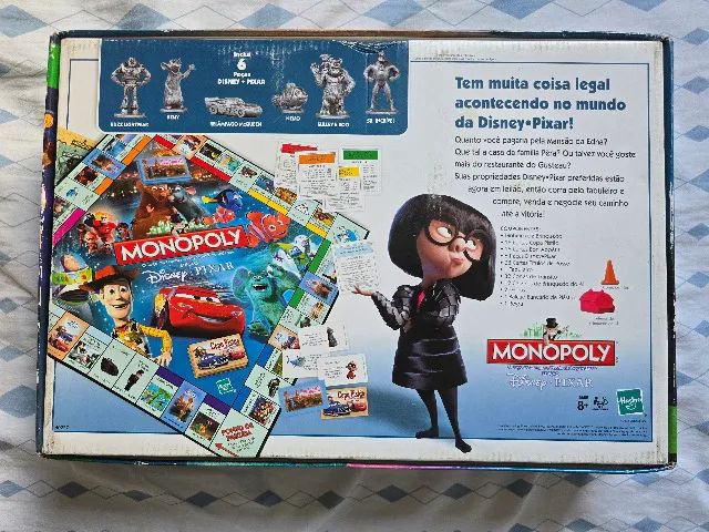 Monopoly Disney Pixar - Jogos de tabuleiro - Raridade - Foto 2