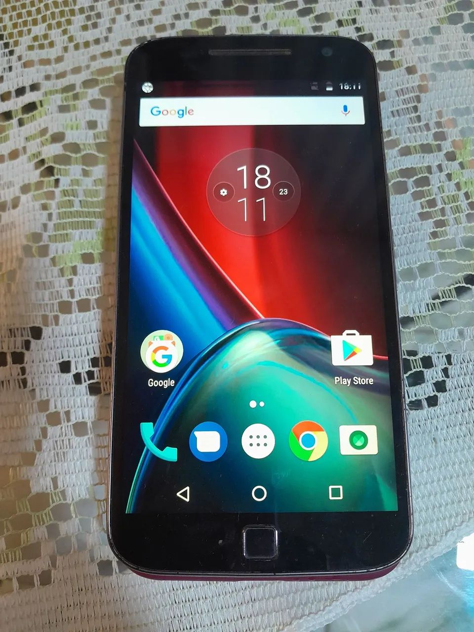 Motorola G4 Plus, funcionando perfeitamente