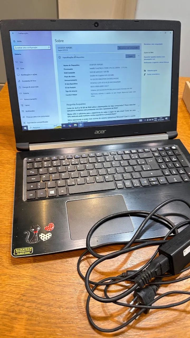 Notebook Acer aspire 5 - Foto 2