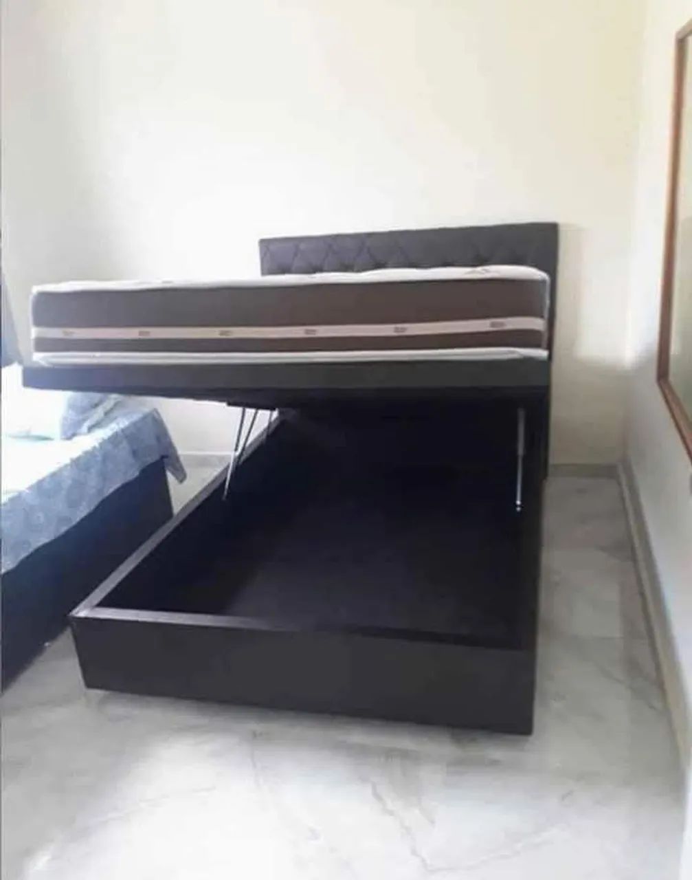 Cama baú + colchão molas ensacadas!!