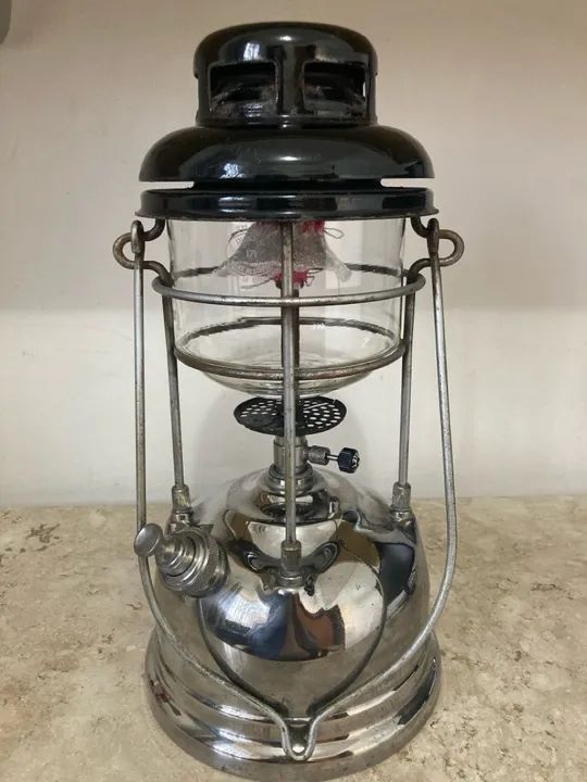 Lampião Tilley Inglês mínimas marcas do tempo, leia descrição 