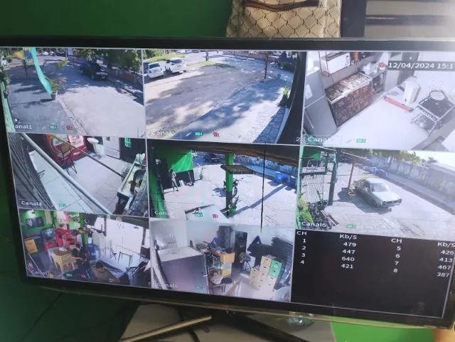 Kit cameras de segurança para sua casa ou comercio - Foto 2