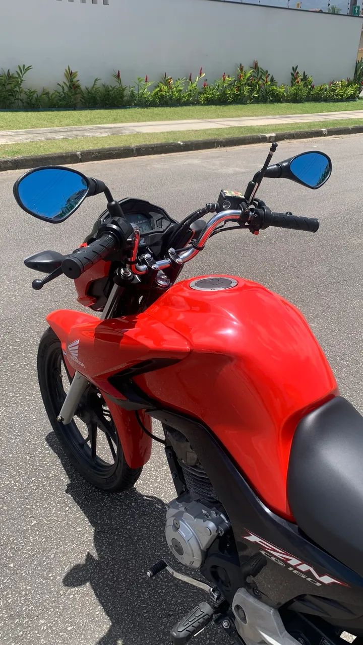 Honda fan 160 vermelha - Foto 11