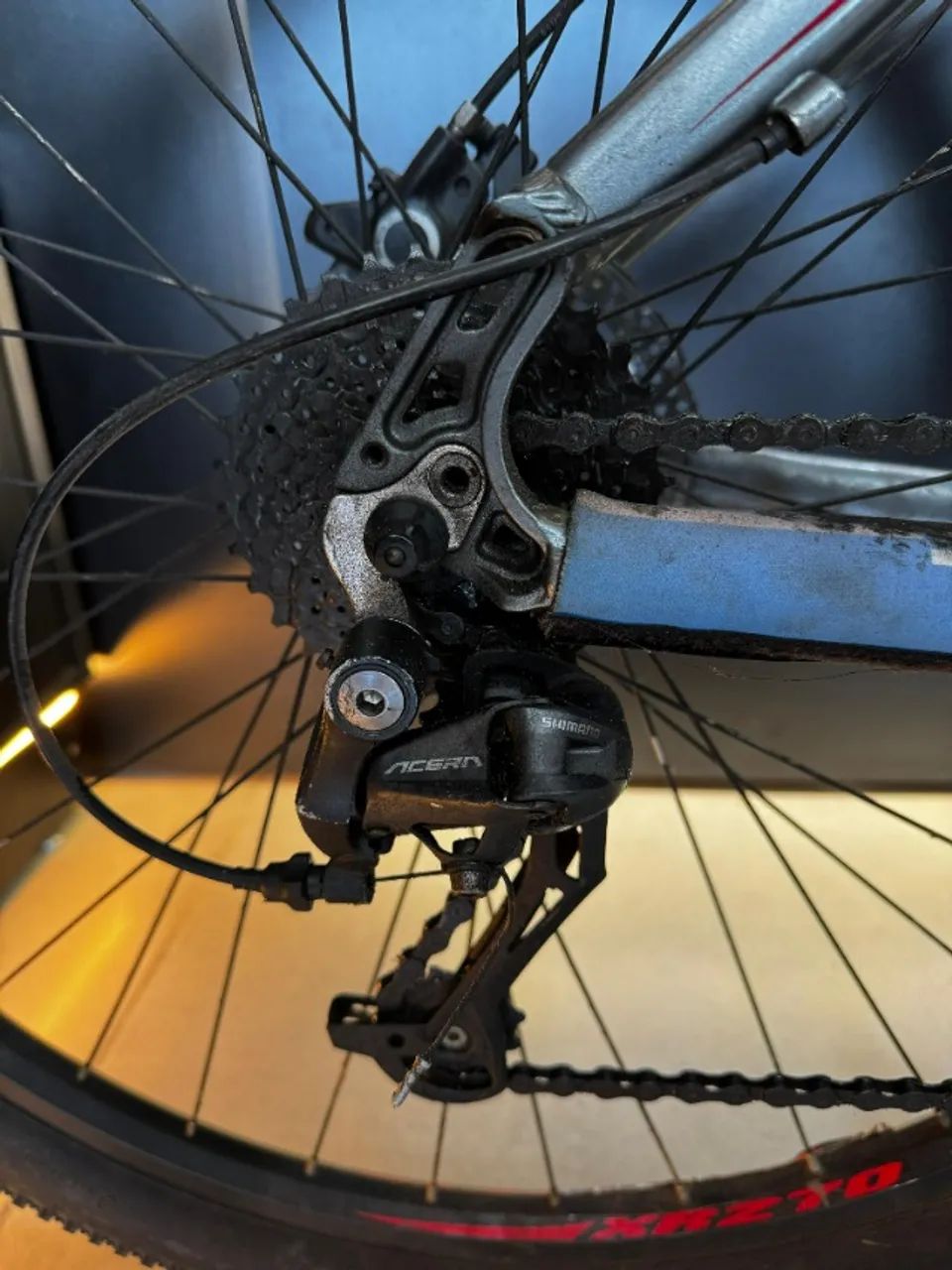 Bike aro 29 freio hidraulico Shimano altus acera 27 velocidades Oxer - Foto 4