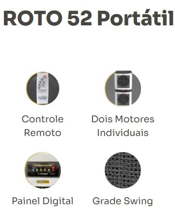 CLIMATIZADOR ROTO 52 PORTATIL - VENDER RAPIDO