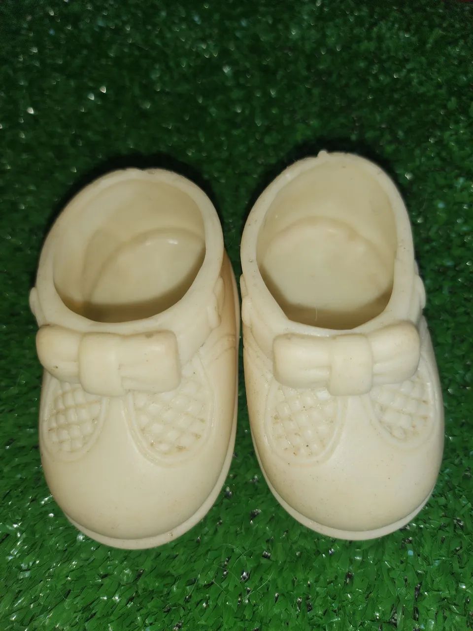 Sapatinhos de Boneca - antiga - Foto 2