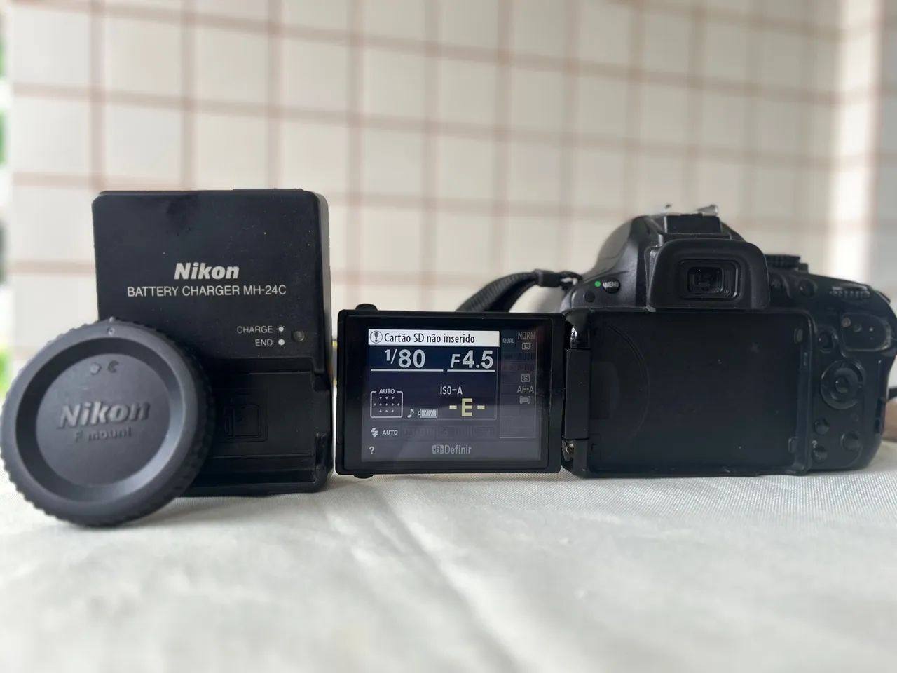 Câmera Nikon DSLR D5100 + flash vivitar - Foto 2