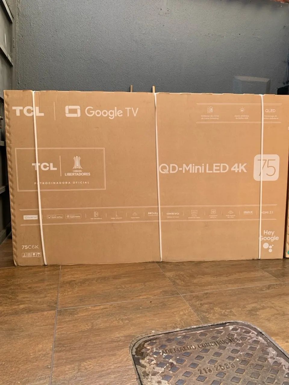 TV 75 MINI LEAD TCL  ANDROID TV PREMIUN 
