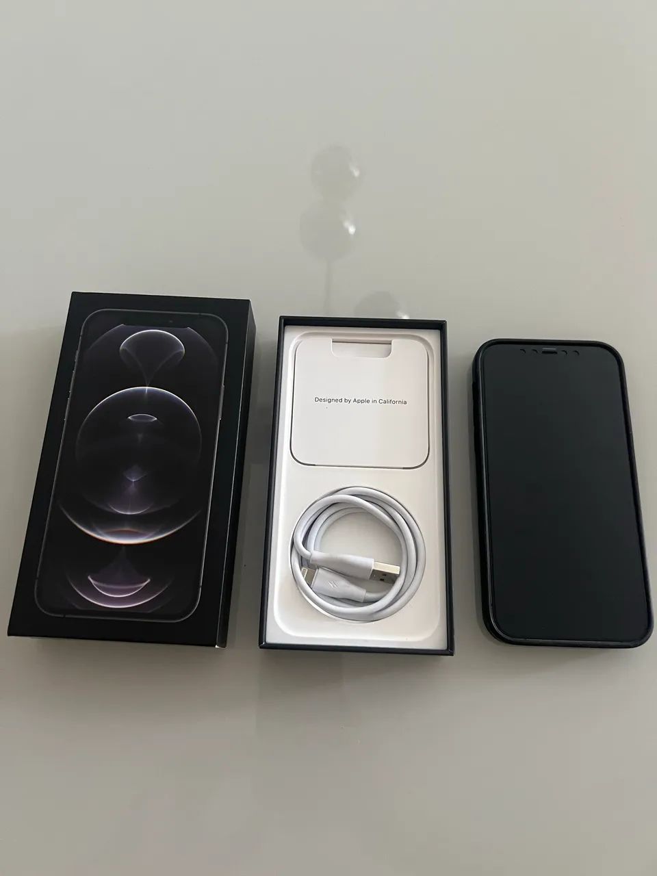 iPhone 12 Pro 256GB - grafite semi novo - Celulares e Smartphones